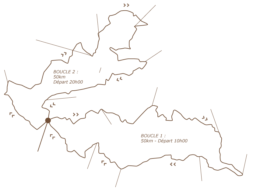 7 et 8 juillet 2012 - 100 km du Perche - 50 km et 25 km Crbst_carte